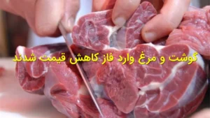 گوشت و مرغ وارد فاز کاهش قیمت شدند