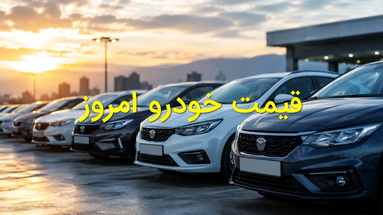 قیمت خودرو امروز ۷ مرداد ۱۴۰۵؛ سقوط ۱۰۰ میلیونی تیگو ۸ و گرانی پژو ۲۰۷ + جدول