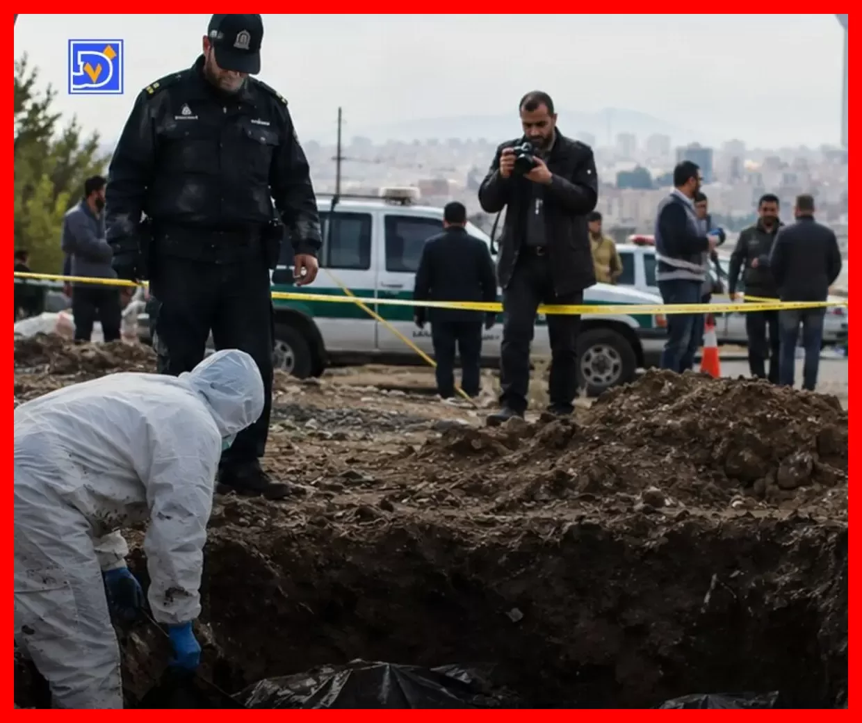 کشف وحشتناک اجساد ۵ زن و مرد در گور دستهجمعی تهران