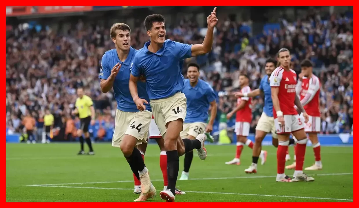 شوک بزرگ در لیگ برتر انگلیس؛ برایتون با ۳ گل آرسنال را مغلوب کرد
