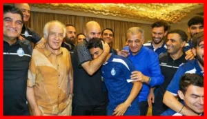 حرکت جالب حردانی روی صورت سهراب در عراق که همه را شگفت‌زده کرد + عکس