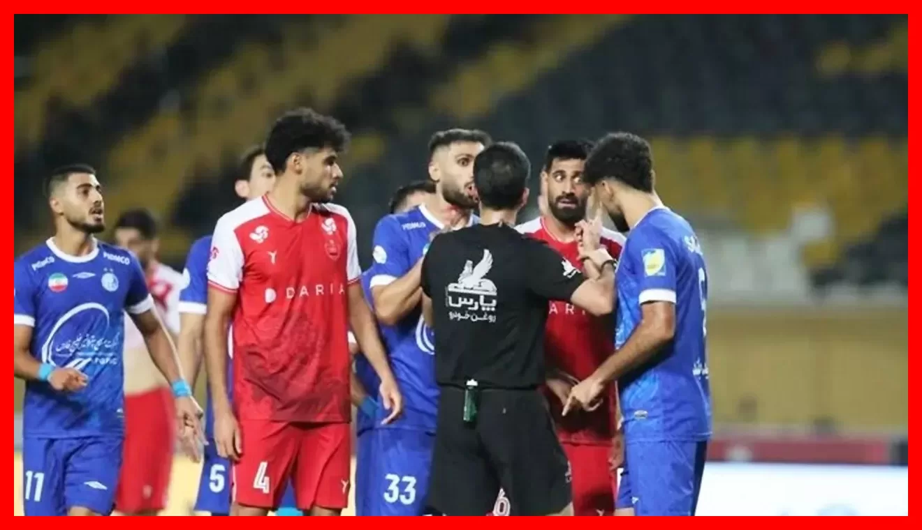 کنعانی مدافع استقلال را تهدید کرد: اجازه نمی‌دهم به تیم ملی برسی / پاسخ فوری قلعه‌نویی + عکس