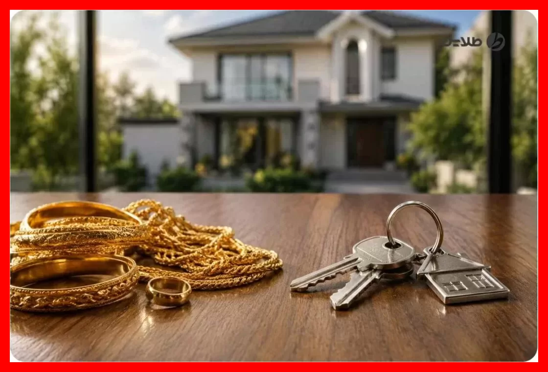 آیا بازار سرمایه‌ها در آستانه کوچ از ملک به طلا قرار دارد؟