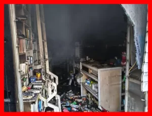آتش‌سوزی مهیب در انبار داروخانه یوسف‌آباد بدون هیچ تلفات جانی مهار شد