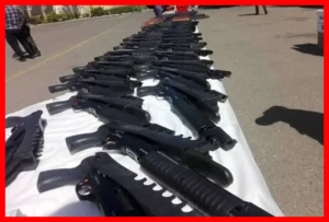 کشف حیرت‌انگیز ۱۷۸۲ قبضه سلاح در خوزستان و انهدام ۱۹ باند قاچاق در ۶ ماه اخیر