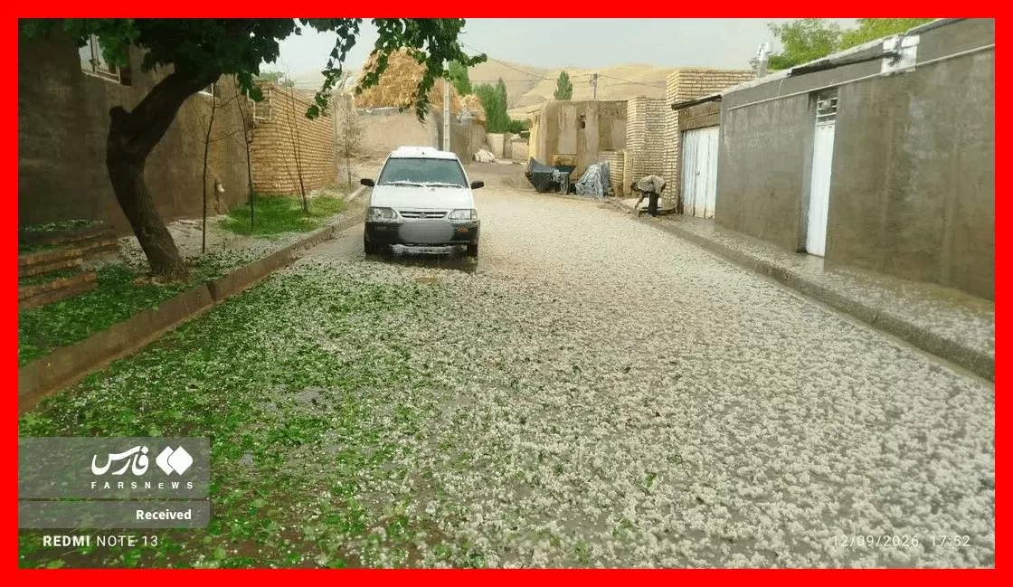 زنجان در برف سفیدپوش شد! + تصاویر دیدنی