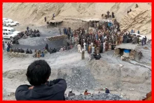 حادثه ریزش معدن طلا در شمال افغانستان و گرفتار شدن ۱۰ معدنچی در زیر آوار