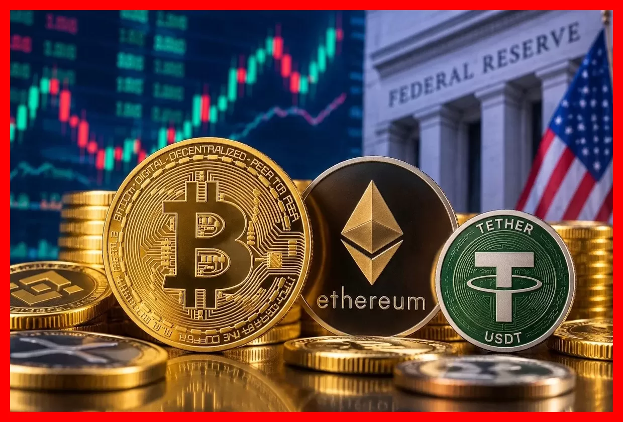 بیت‌کوین در آستانه تصمیم سرنوشت‌ساز؛ بازار کریپتو چشم به فدرال رزرو دوخته است
