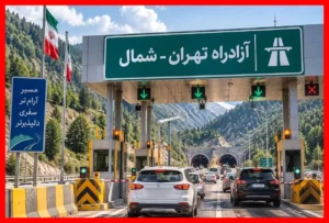 تعرفه عوارض آزادراه تهران شمال در تعطیلات ۱۴۰۵ | جدول کامل نرخ‌ها