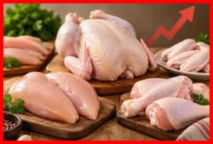 جدول قیمت مرغ امروز ۱۵ شهریور: اختلاف قیمت مرغ کامل و فیله چقدر است؟