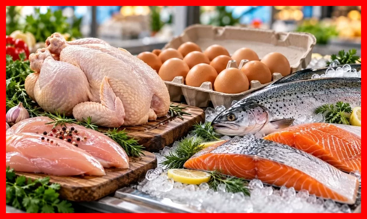 جدیدترین قیمت مرغ کامل، تخم مرغ و ماهی در ۲ مهر ۱۴۰۵؛ جدول کامل بازار امروز
