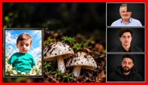 مرگ دلخراش 4 عضو خانواده سمنانی بر اثر خوردن قارچ سمی (+عکس)