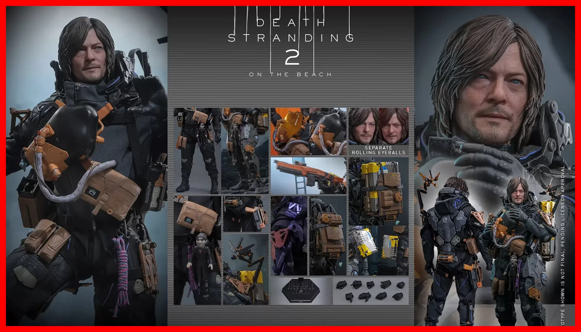 معرفی اکشنفیگور ۴۰۰ دلاری Death Stranding 2 با یک اشتباه املایی عجیب که همه را شوکه کرد! – 6عصر