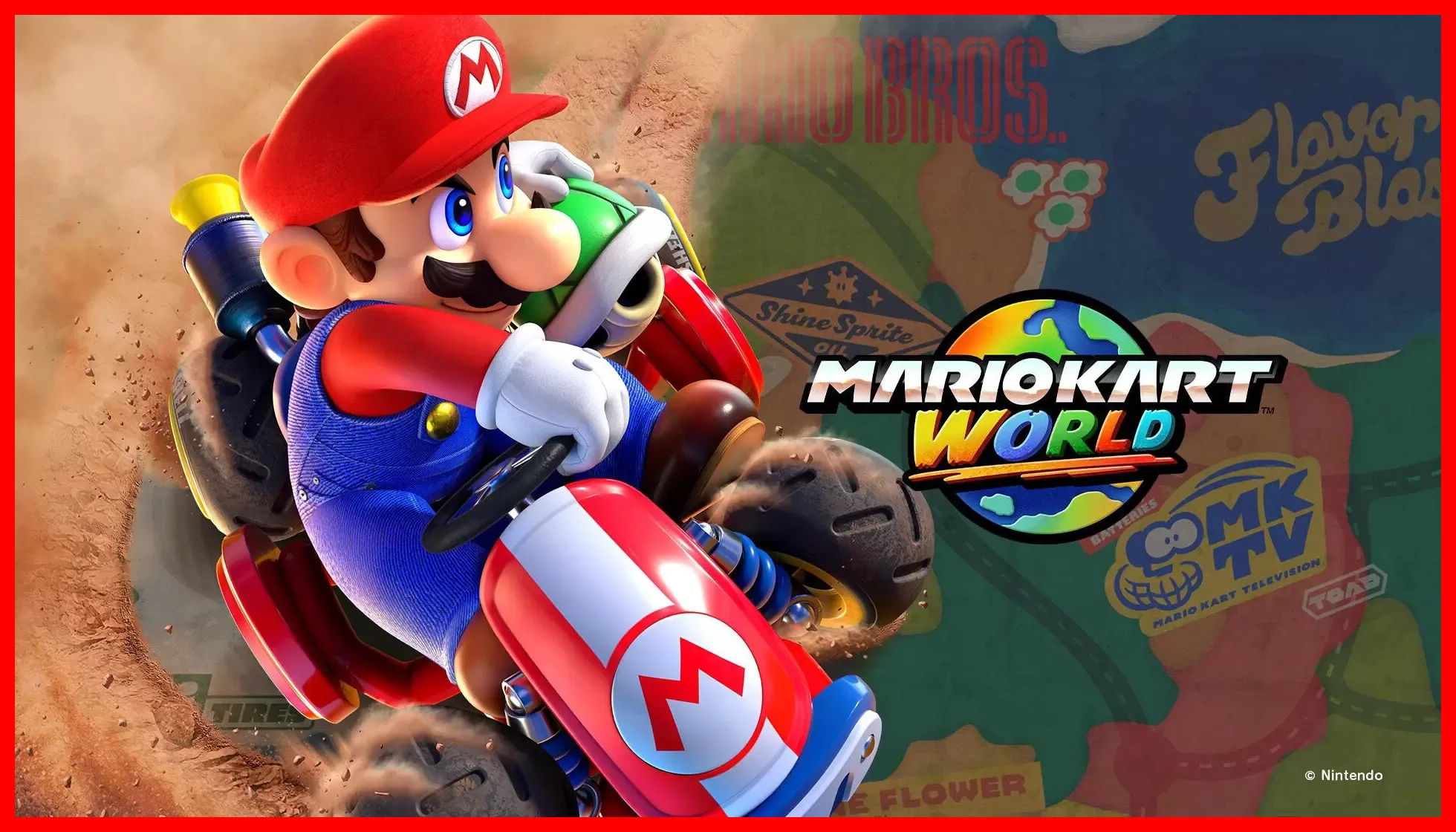 افزوده شدن ۱۰ پیست نوستالژیک هیجان‌انگیز به بازی Mario Kart World – 6عصر