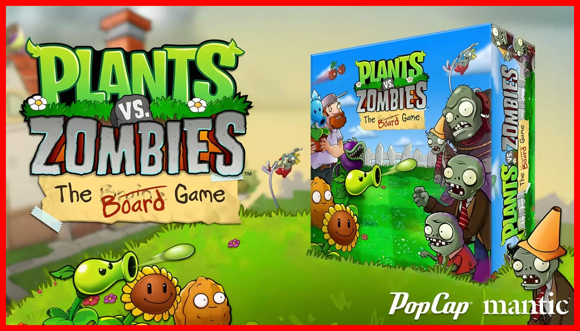 معرفی بازی رومیزی Plants vs. Zombies؛ بازگشت هیجان‌انگیز زامبی‌های محبوب – 6عصر