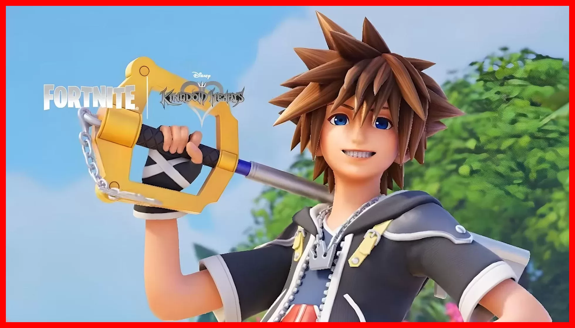 رونمایی جذاب اسکین شخصیت سورا از Kingdom Hearts در فورتنایت – 6عصر