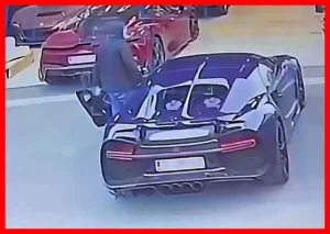 سرقت عجیب از بوگاتی شیرون متعلق به مدیرعامل بوگاتی