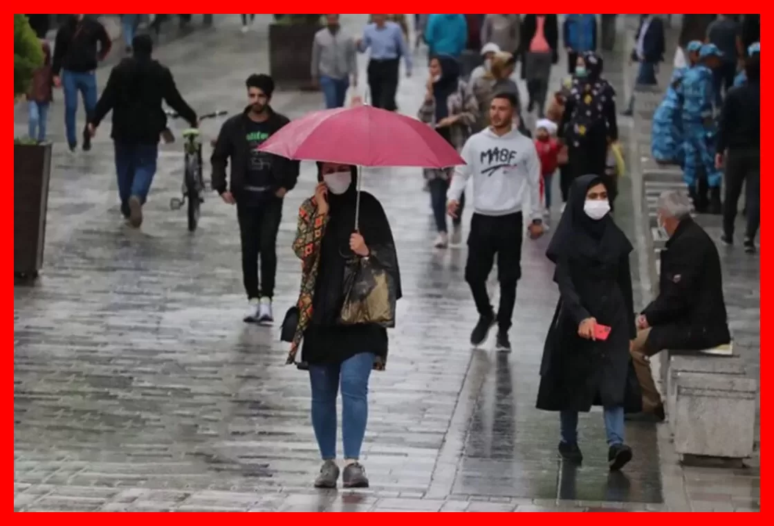موج تازه بارشها گستره ۲۳ استان را تحت تاثیر قرار میدهد