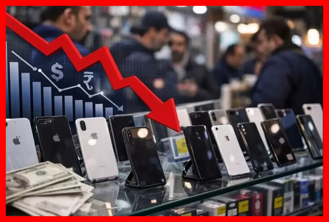 کاهش قیمت دلار باعث عقب‌نشینی محسوس قیمت‌ها در بازار موبایل شد