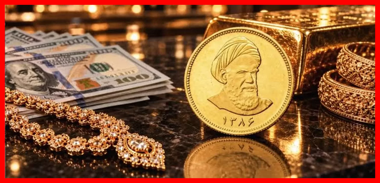 علت کاهش قیمت طلا در برابر دلار ۲۷۳ هزار تومانی چیست؟
