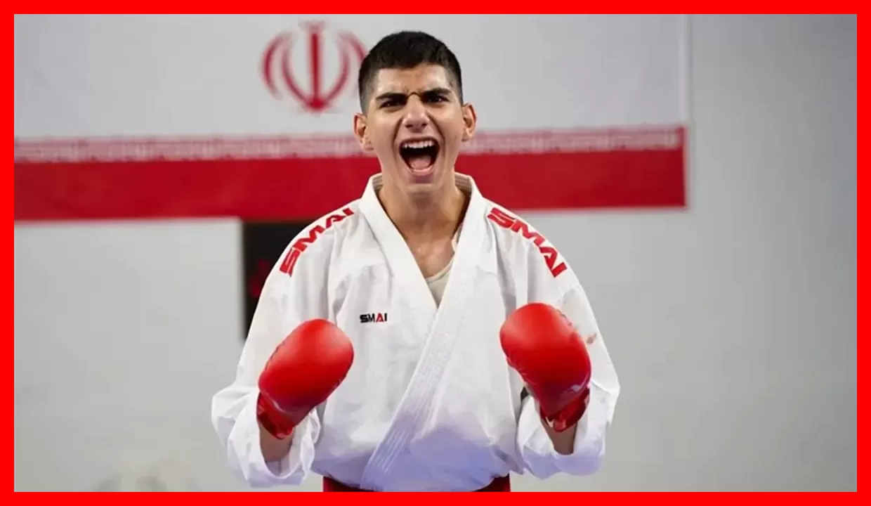 حمیدرضا رضایتی؛ نخستین مدال جهانی کاراته نوجوانان ایران را کسب کرد