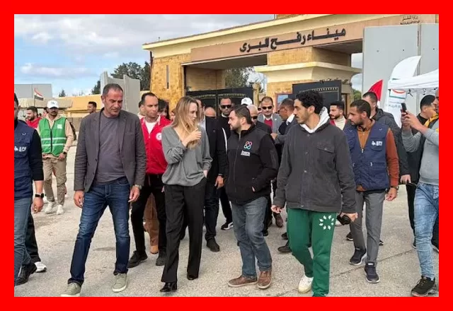 آنجلینا جولی: گوگل ارث را باز کنید و ببینید چه بلایی سر غزه آمده است