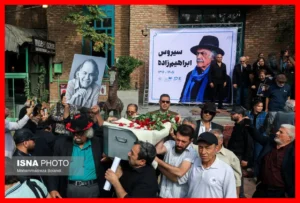 جلوگیری از دفن پیکر سیروس ابراهیم‌زاده در قطعه هنرمندان: واکنش‌ها و جزئیات ماجرا