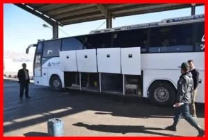 کشف جسد مرموز مرد میانسال در اتوبوس ترمینال تهران