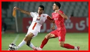 مبارزه نفس‌گیر پرسپولیس و فولاد در نیمه نخست با تساوی بدون گل