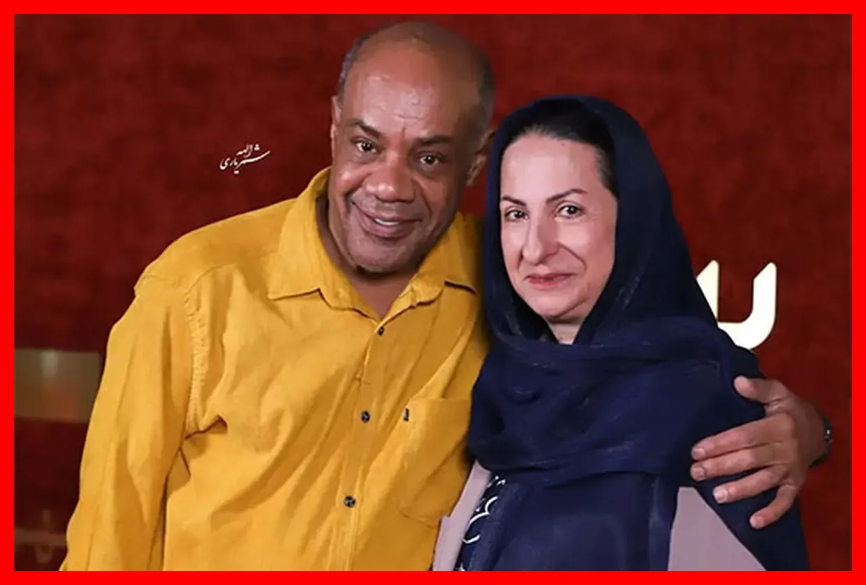 تصویر جذاب چهره محبوب مختارنامه در کنار همسرش در مراسمی سینمایی