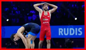 پیام احمدی در فینال کشتی فرنگی جهان با نقره‌ای ارزشمند به کار خود پایان داد