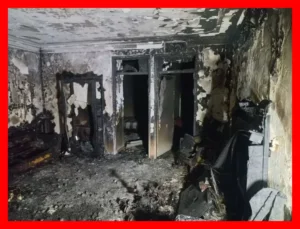 آتش‌سوزی شدید در منزل مسکونی خیابان شمران نو؛ ۲ نفر مصدوم شدند