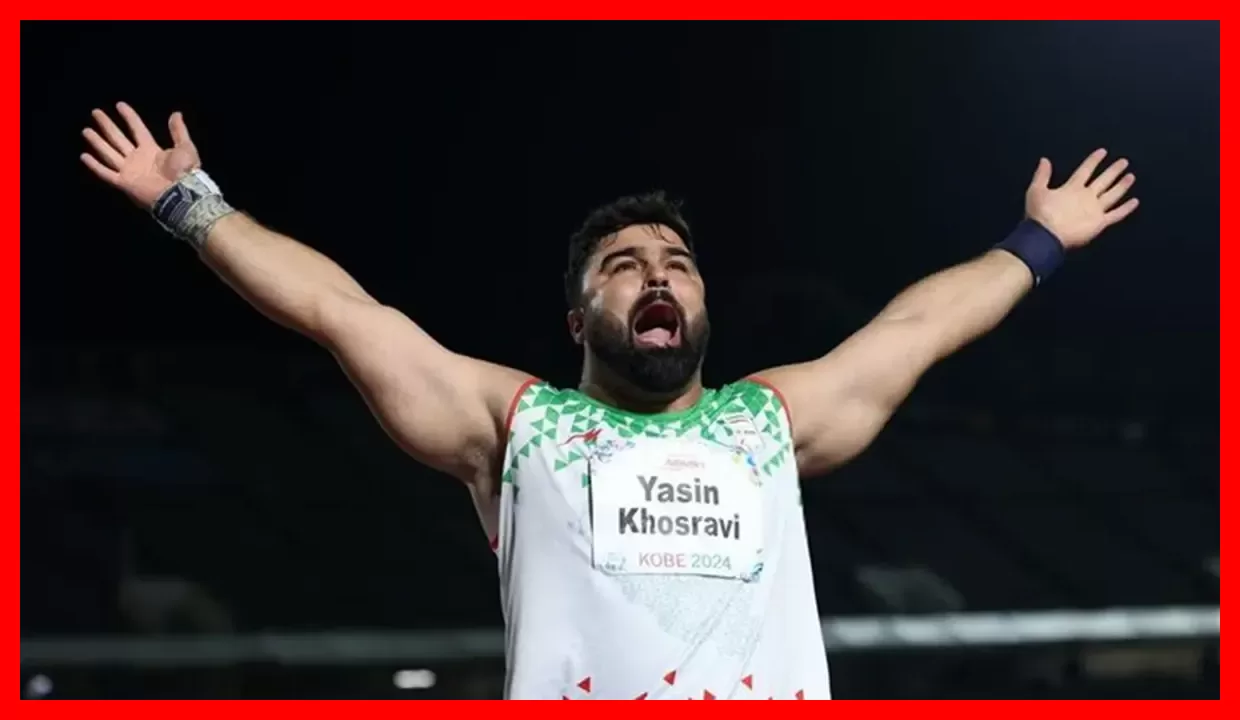 یاسین خسروی با رکوردشکنی در ناگویا، دهمین طلای ایران را به دست آورد