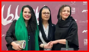 عکس تازه و جذاب آزیتا حاجیان در کنار دو دختر بازیگرش