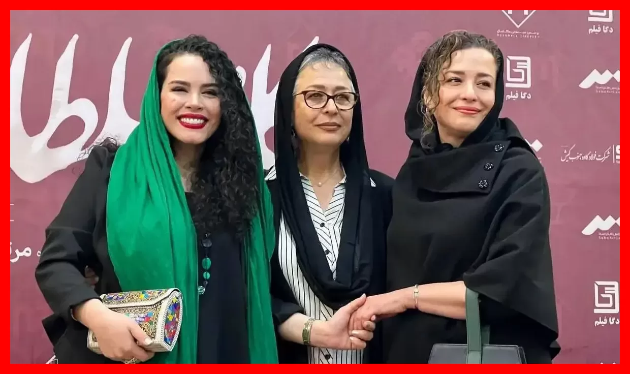عکس تازه و جذاب آزیتا حاجیان در کنار دو دختر بازیگرش