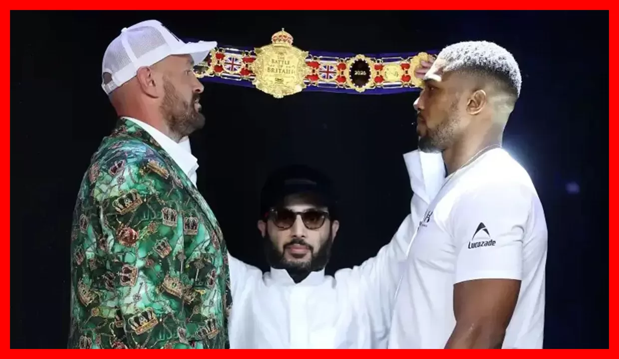تاریخ حساس‌ترین مبارزه تایسون فیوری و آنتونی جاشوا برای کمربند WBA مشخص شد
