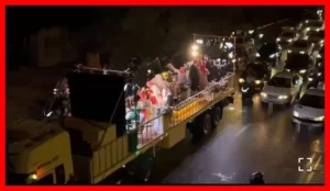برگزاری مراسم عروسی هیجان‌انگیز پشت تریلی در تهران!