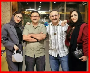 تصویری جذاب از دو برادر بازیگر سینما در کنار همسرانشان در قاب خانوادگی خاص