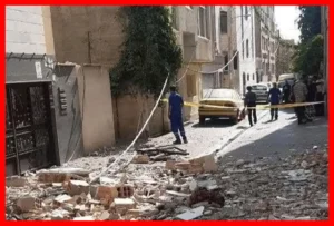 انفجار مهیب و وحشتناک یک ساختمان در خیابان آیت که همه را شوکه کرد
