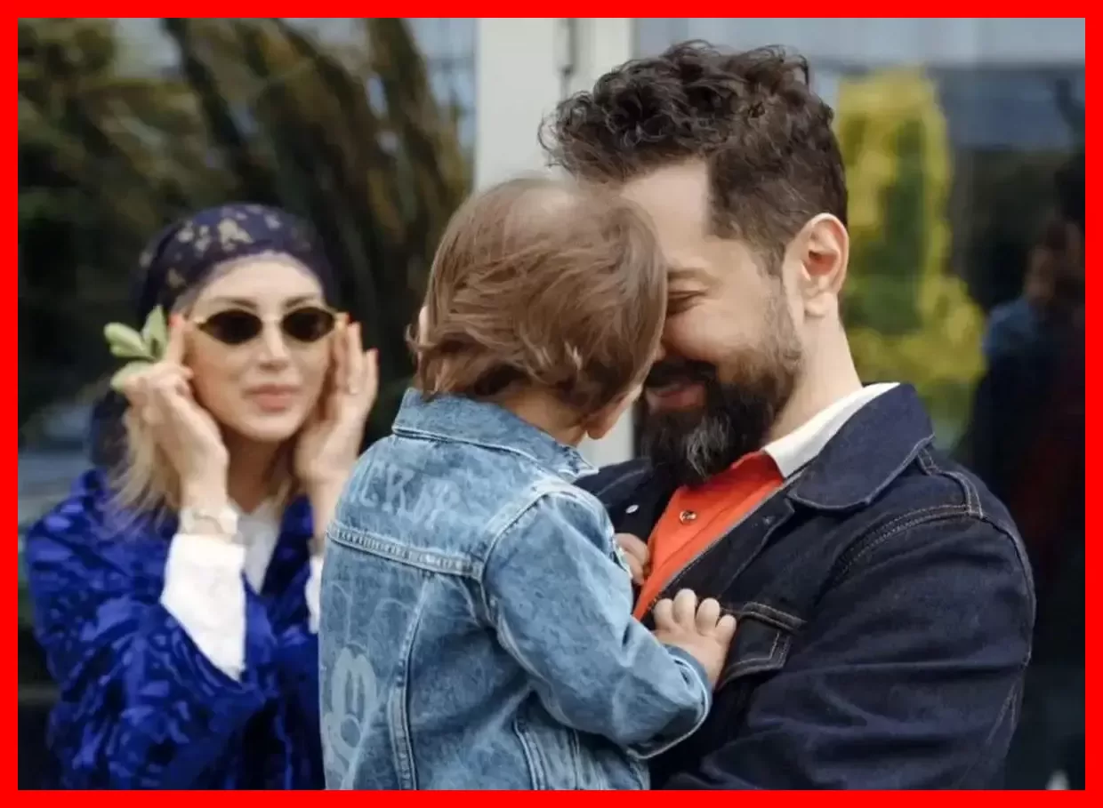 قاب احساسی و پر بازدید از خانواده بهرام رادان که کاربران را جذب کرد
