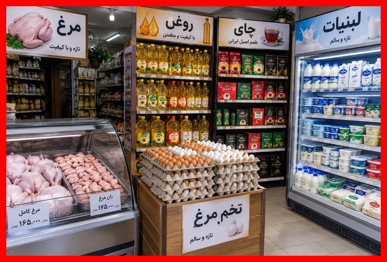 قیمتهای جدید بازار از مرغ و تخممرغ تا برنج و روغن اعلام شد؛ آخرین تغییرات را از دست ندهید